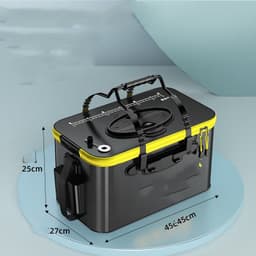 image-Thickened Fish Protection Bucket Fishing Bucket Fish Box