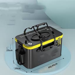 image-Thickened Fish Protection Bucket Fishing Bucket Fish Box