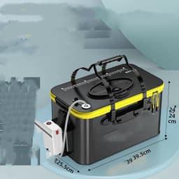 image-Thickened Fish Protection Bucket Fishing Bucket Fish Box