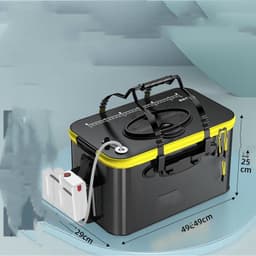 image-Thickened Fish Protection Bucket Fishing Bucket Fish Box