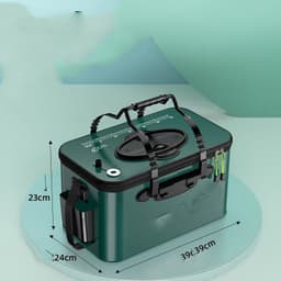 image-Thickened Fish Protection Bucket Fishing Bucket Fish Box