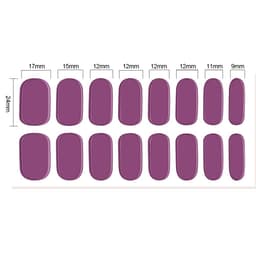 image-Gel uv nail stickers new semi-cured phototherapy nail stickers full stickers waterproof long-lasting cream style gel soft nail stickers