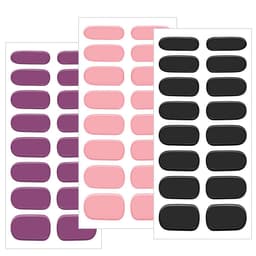 image-Gel uv nail stickers new semi-cured phototherapy nail stickers full stickers waterproof long-lasting cream style gel soft nail stickers
