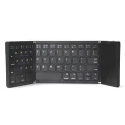 image-B089T three-fold wireless Bluetooth keyboard with touch pad for multi-system mobile phones and tablets