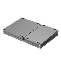 image-Wireless bluetooth three-fold keyboard for mobile phone, tablet computer, three systems and multiple devices, suitable for Apple Android window