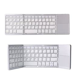 image-Folding ipad keyboard suitable for Apple mobile phone tablet tri-fold touchpad portable external Bluetooth keyboard B033