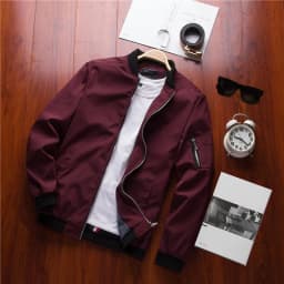 image-Men's Jacket AliExpress Wish Men's Coat Autumn Coat Youth Fashion Coat