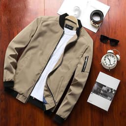 image-Men's Jacket AliExpress Wish Men's Coat Autumn Coat Youth Fashion Coat