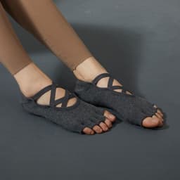 image-New fitness Pilates socks five-finger multi-band yoga socks split-finger non-slip socks cotton breathable sports socks toe socks