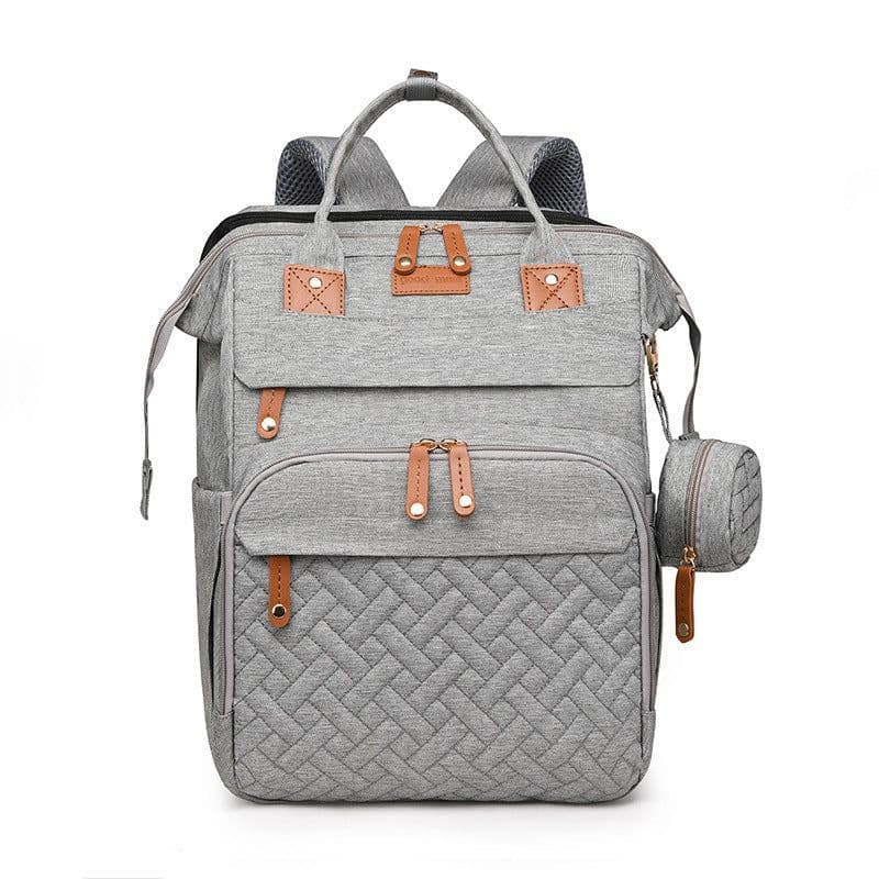 image-Glow Mommy Bag Mother and Baby Outing Lightweight Portable 2023 New Large Capacity Backpack Mother Backpack Fashionable Baby Carry