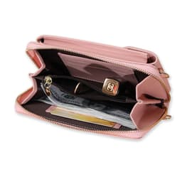 image-Manufacturer's supply of new women's mobile phone bags, Korean style fashionable solid color cross-body shoulder bags
