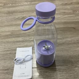 image-New household USB wine bottle juice cup outdoor 6-leaf blade bottle juicer portable student electric juice machine
