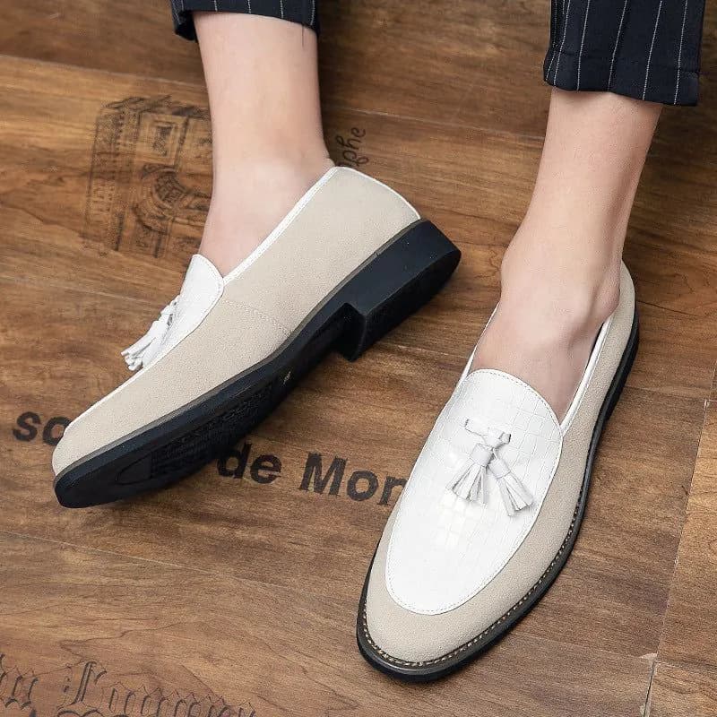 image-AliExpress leather shoes for men 2023 spring British shoes business formal casual shoes men's beanie men's shoes large size 47