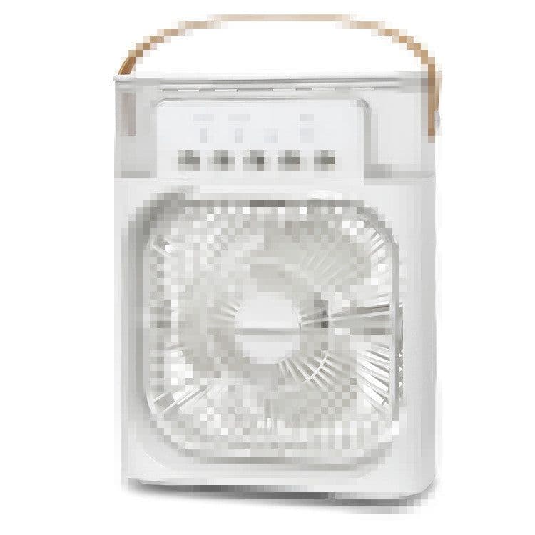 image-Five-Hole 5-Hole Spray Fan USB Office and Dormitory Humidifying Air Conditioner Thermantidote Cooler F