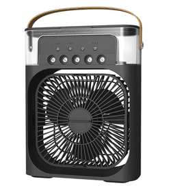 image-Five-Hole 5-Hole Spray Fan USB Office and Dormitory Humidifying Air Conditioner Thermantidote Cooler F