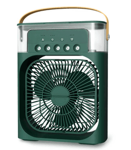 image-Five-Hole 5-Hole Spray Fan USB Office and Dormitory Humidifying Air Conditioner Thermantidote Cooler F