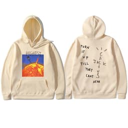 image-Travis Scott HITR Sun Hoodie Flame Sun Hoodie Men and Women