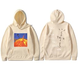 image-Travis Scott HITR Sun Hoodie Flame Sun Hoodie Men and Women