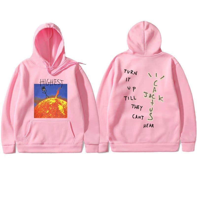 image-Travis Scott HITR Sun Hoodie Flame Sun Hoodie Men and Women