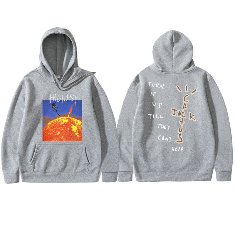 image-Travis Scott HITR Sun Hoodie Flame Sun Hoodie Men and Women