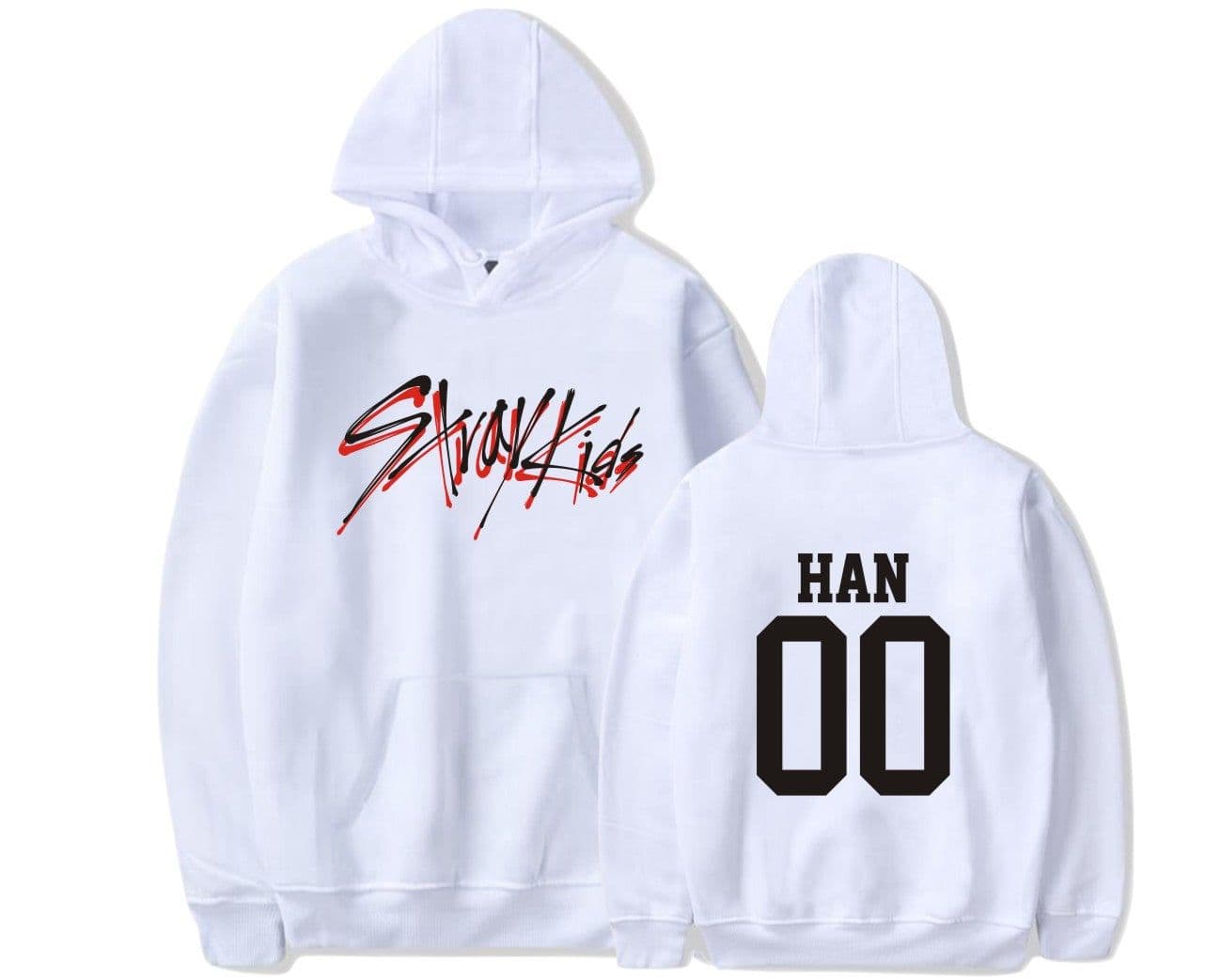 image-Stray Kids group album GO students around should help playing song clothes pullover sweater women's hoodie jacket