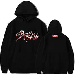 image-Stray Kids group album GO students around should help playing song clothes pullover sweater women's hoodie jacket