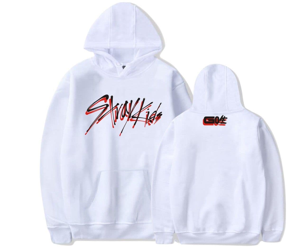 image-Stray Kids group album GO students around should help playing song clothes pullover sweater women's hoodie jacket