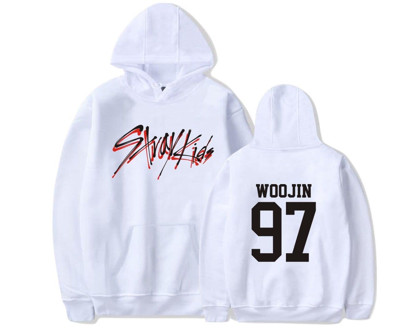 image-Stray Kids group album GO students around should help playing song clothes pullover sweater women's hoodie jacket