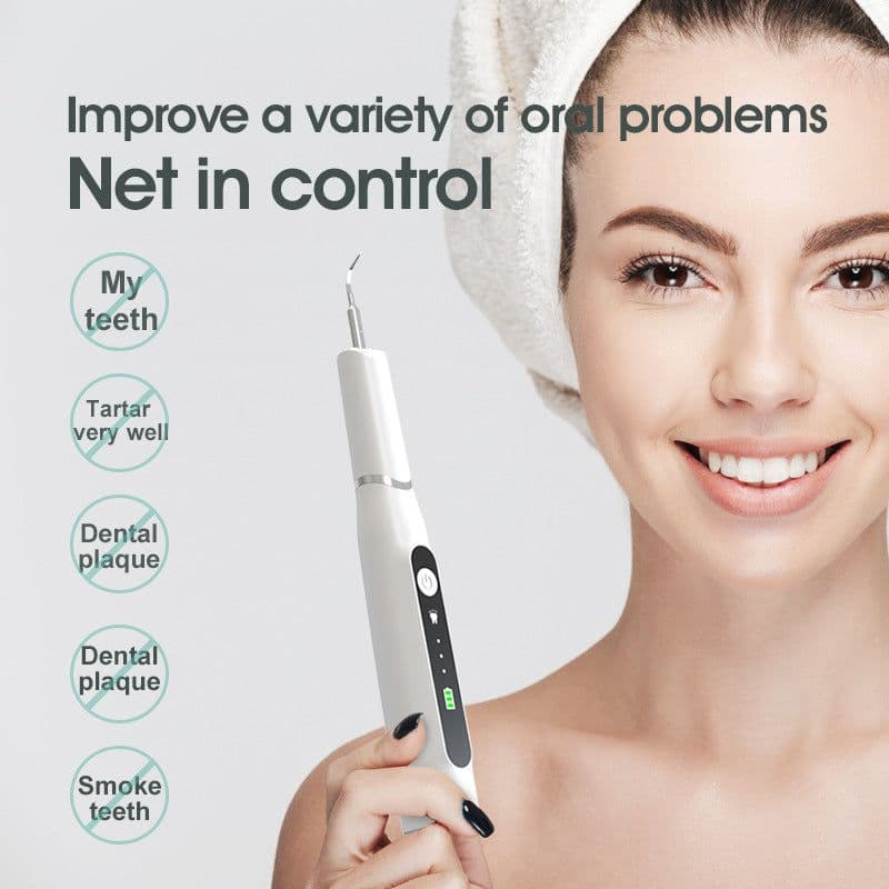 image-Dental scaler dental calculus household cleaner to remove tartar and tartar artifact ultrasonic teeth whitening and cleaning tools