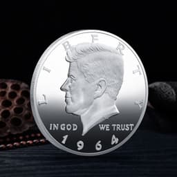 image-Kennedy commemorative coin European and American foreign trade metal medal libfrty American leader like commemorative coin
