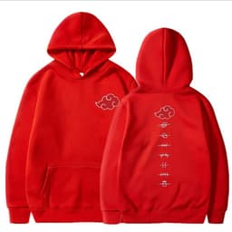 image-Riman Naruto Sweatshirt Naruto Printed Spring and Autumn Hoodie Hoodie Men's and Women's Hooded Sweatshirt