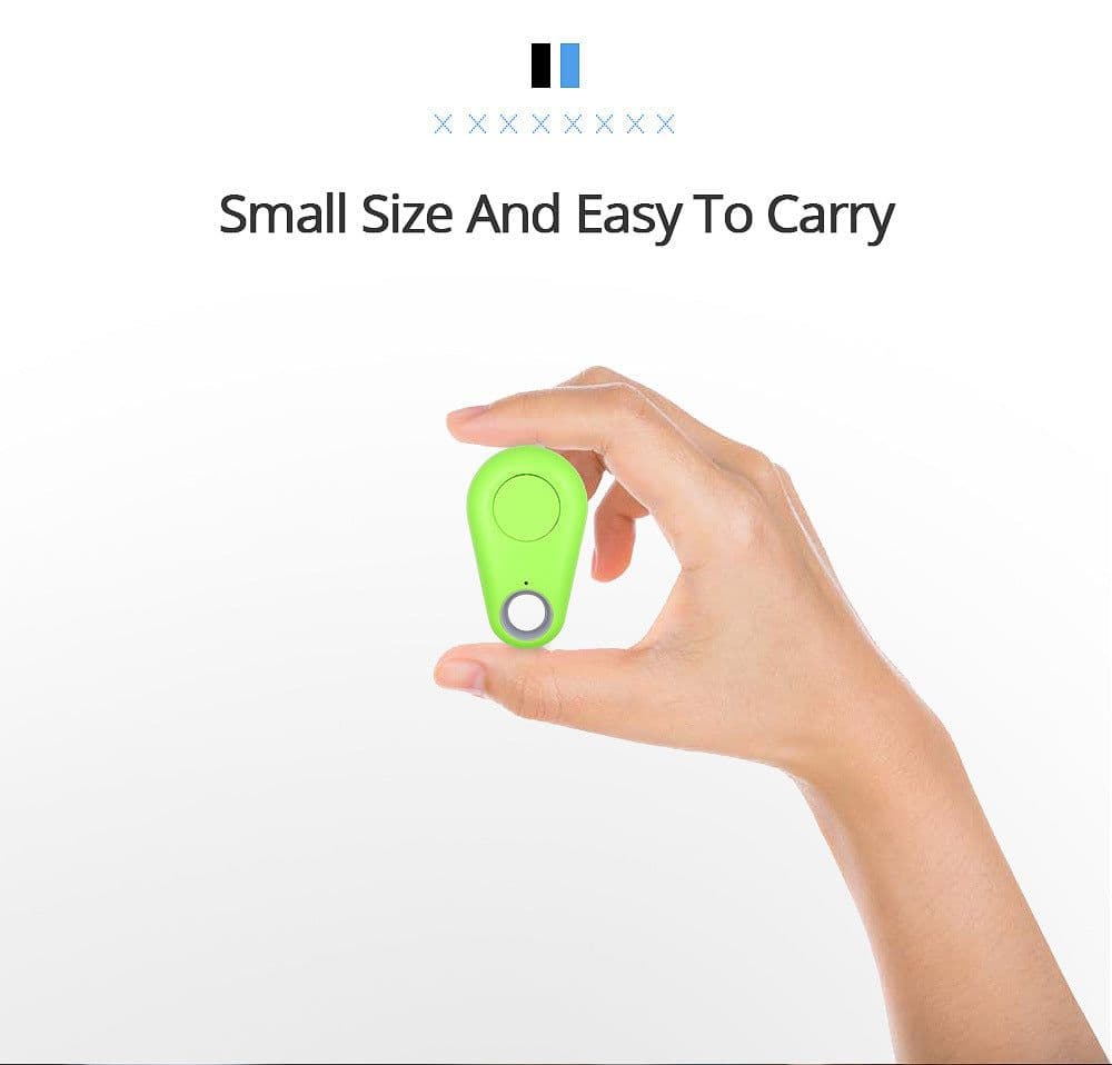 image-Drop-shaped Bluetooth Anti-Lost Keychain Finder