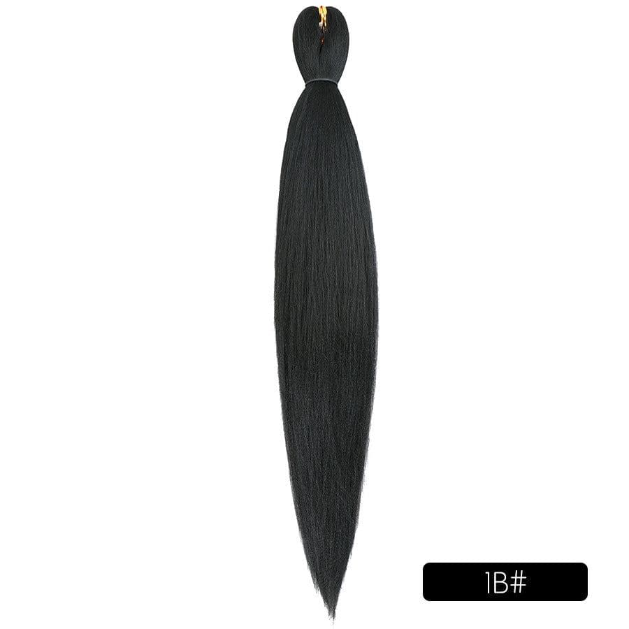 image-Low temperature silk African wig chemical fiber EZ big braid color dirty braid braided wig wholesale 26 inches 90g
