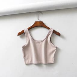 image-Sports vest women's foreign trade summer ins super fire Europe and the United States sexy U-neck slim short quick-drying fitness yoga underwear