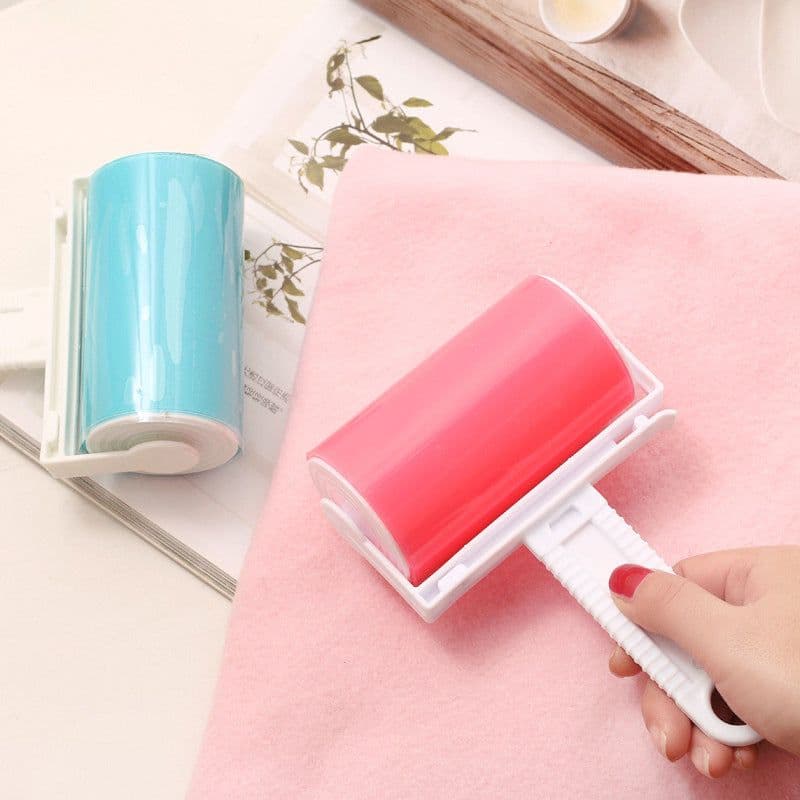 image-Roller sticking device Depilator cleaner Cleaning brush Dust removal roller brush Washable water Factory direct sales
