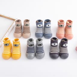 image-Baby floor socks fall/winter baby toddler shoes soft bottom terry thick socks shoes boys and girls non-slip indoor footwear