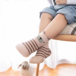 image-Baby floor socks fall/winter baby toddler shoes soft bottom terry thick socks shoes boys and girls non-slip indoor footwear