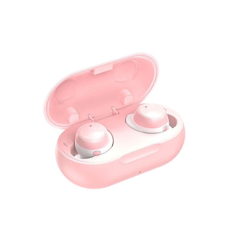 image-Cross-border new hot model TWS mini private model true wireless 5.0 Bluetooth headset binaural in-ear sports waterproof noise reduction