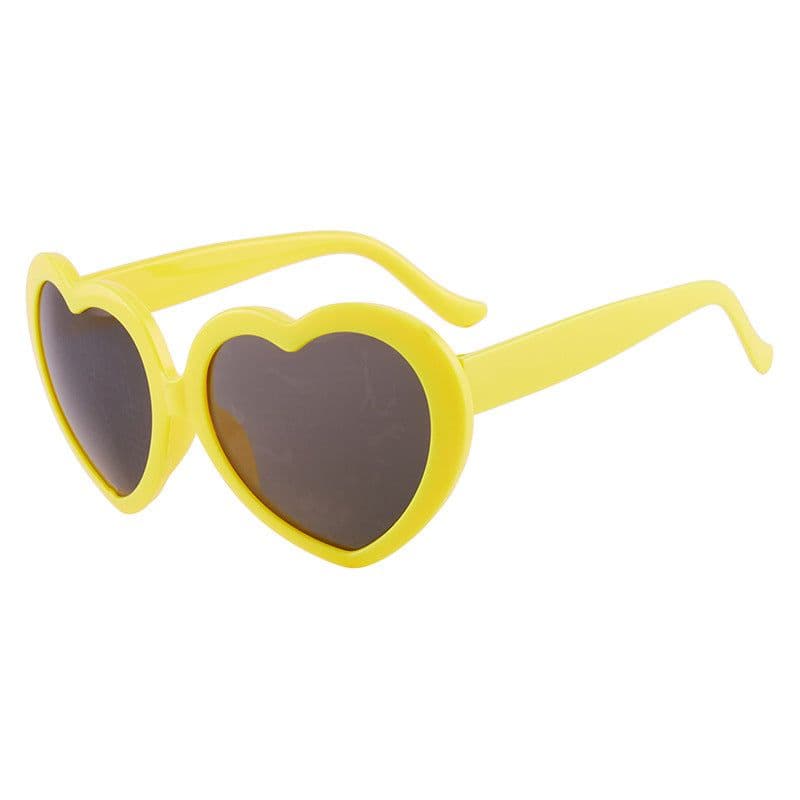image-Light becomes love romantic glasses night vibrato net celebrity the same sunglasses tide peach heart sunglasses female tide 2021