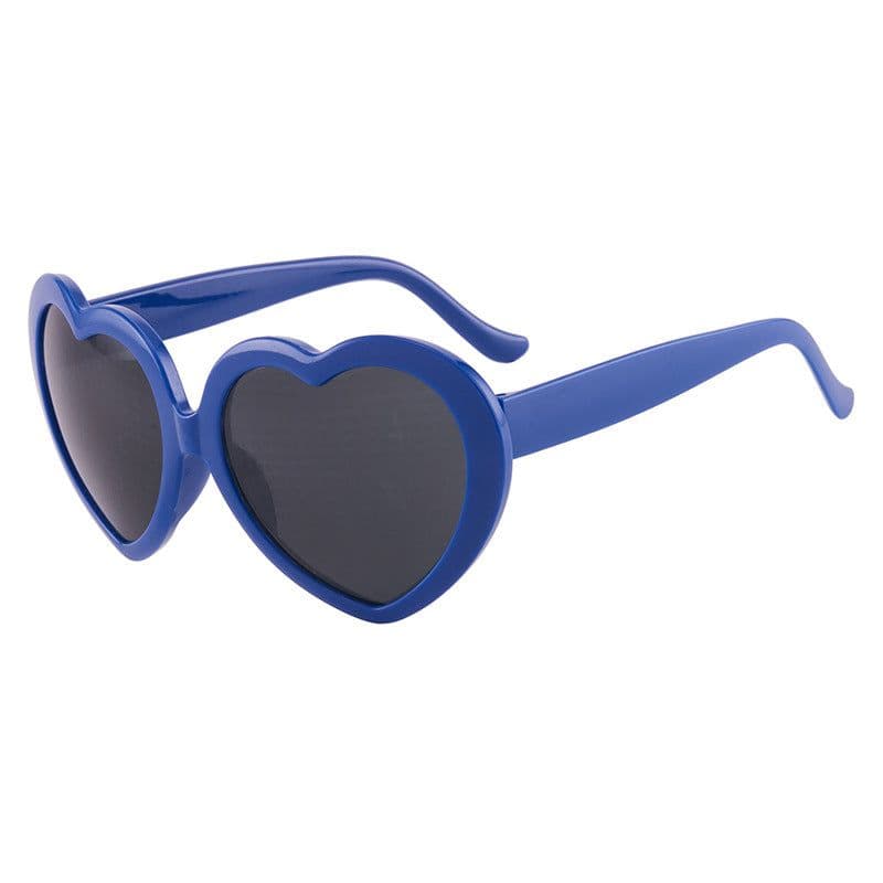 image-Light becomes love romantic glasses night vibrato net celebrity the same sunglasses tide peach heart sunglasses female tide 2021