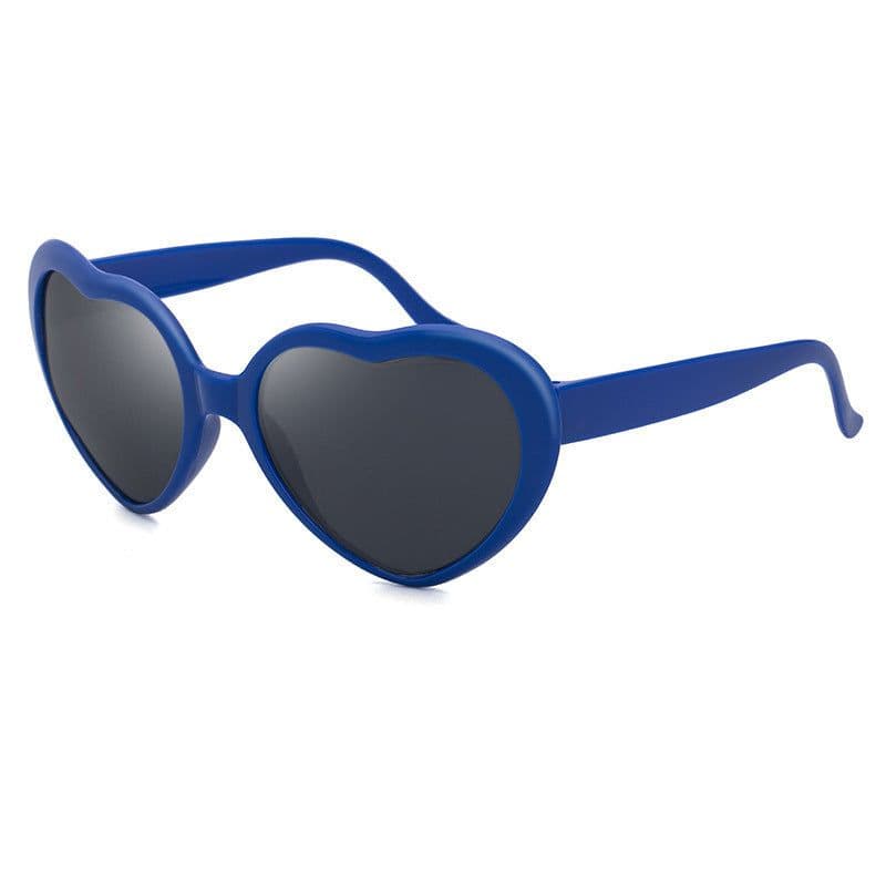 image-Light becomes love romantic glasses night vibrato net celebrity the same sunglasses tide peach heart sunglasses female tide 2021