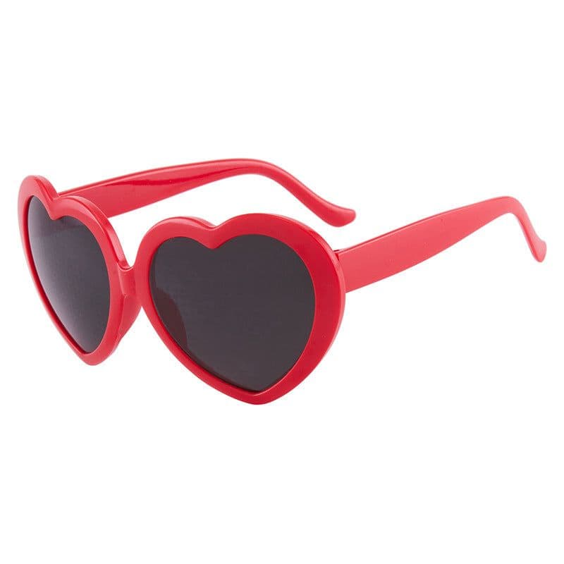 image-Light becomes love romantic glasses night vibrato net celebrity the same sunglasses tide peach heart sunglasses female tide 2021
