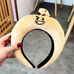 image-Cartoon plush funny doll headband headband belongs to carrot dinosaur head buckle hairpin live broadcast powder suction headband