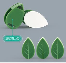 image-Lvluo wall climbing artifact green plant fixation home seamless wall climbing buckle stereotyped hook factory wholesale