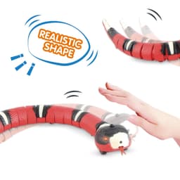 image-Tricky toy snakes, cats and dogs, children's interaction, automatic sleep, walking, electric induction snakes