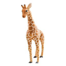 image-Simulation giraffe plush toy doll sika deer decoration photo photography props children's birthday gift wholesale
