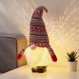 image-Creative Santa night light starry sky sepak takraw lamp child boy Christmas gift bedroom bedside table lamp