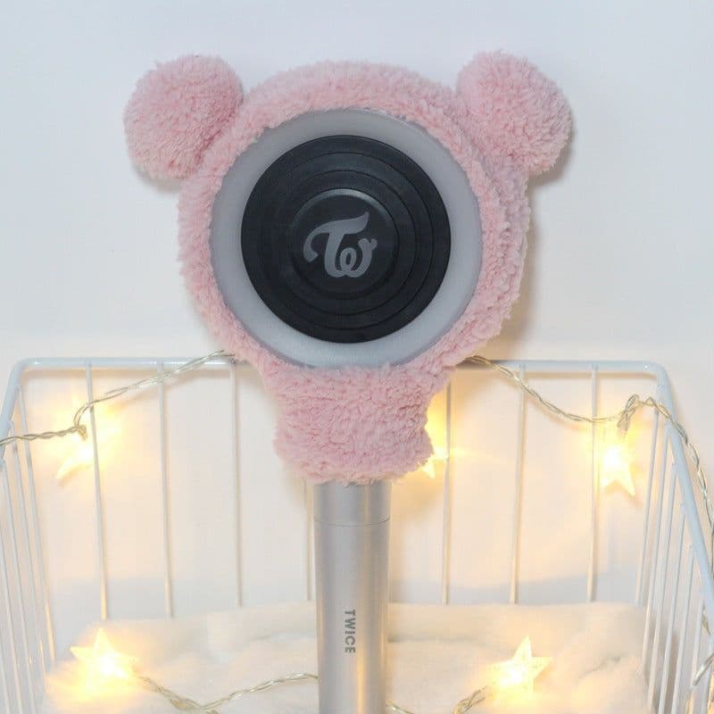 image-South Korea TWICE lollipop should aid stick lamp cover plush protective cover CANDY BONG Z hand lamp lamp cover
