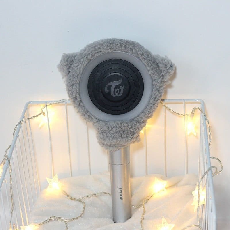 image-South Korea TWICE lollipop should aid stick lamp cover plush protective cover CANDY BONG Z hand lamp lamp cover