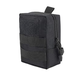 image-American flag tactical small waist bag outdoor EDC medical bag camouflage waist bag multifunctional military fan accessory bag